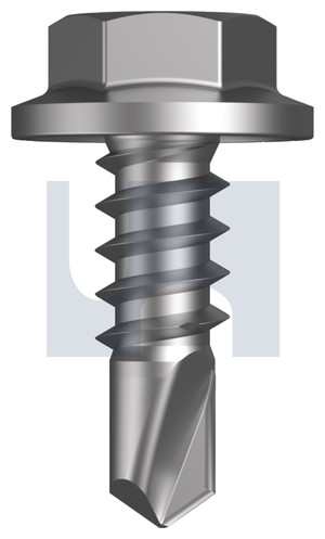 SCREW SDM HEX BARE C4 8-18 X 12 BUSHLAND